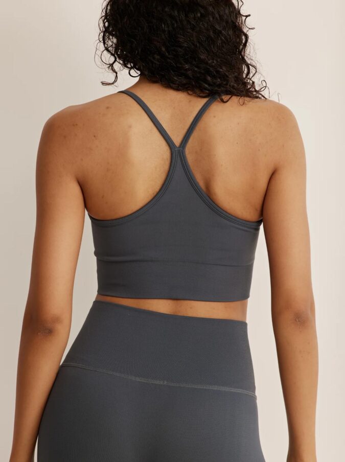 גוזייה Essential Longline Racerback אבן