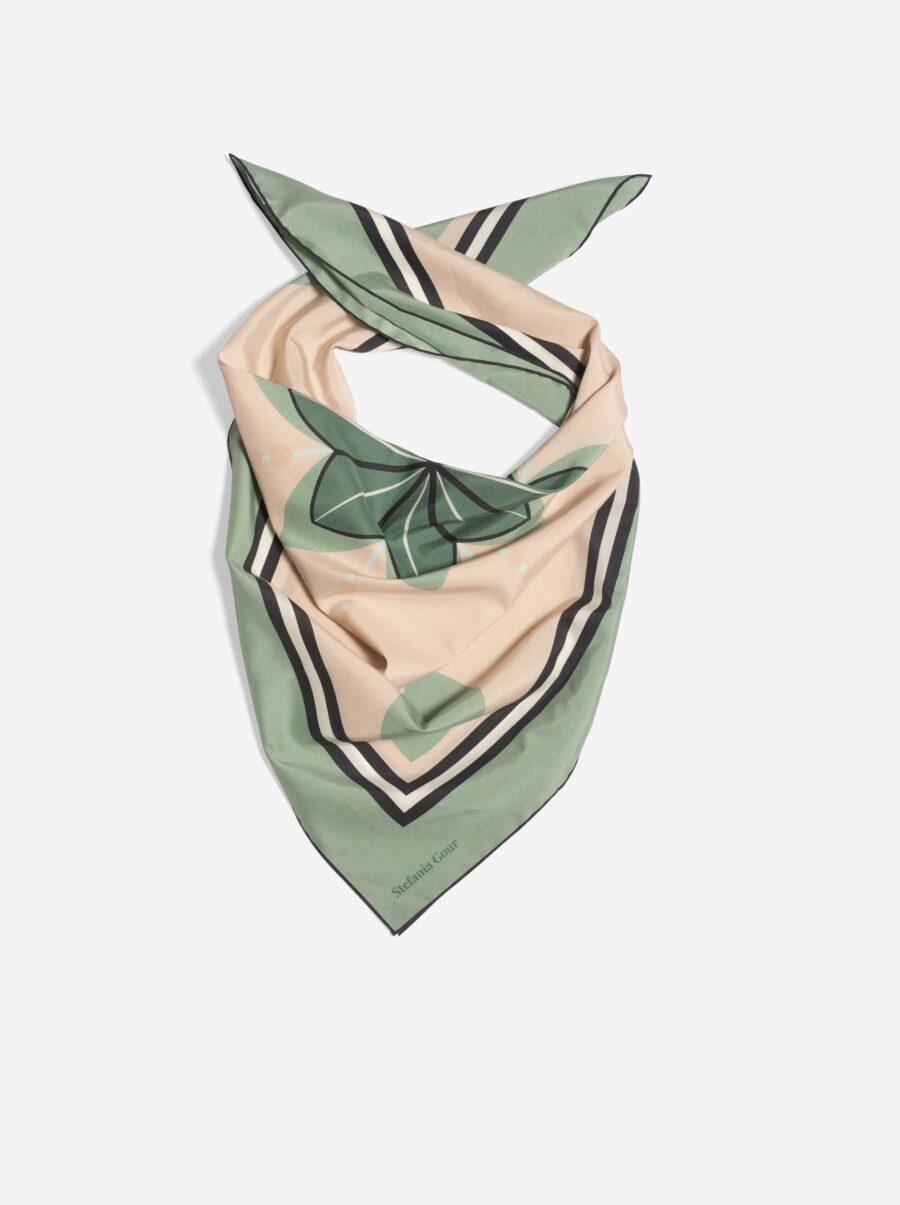 Handkerchief-silk-green