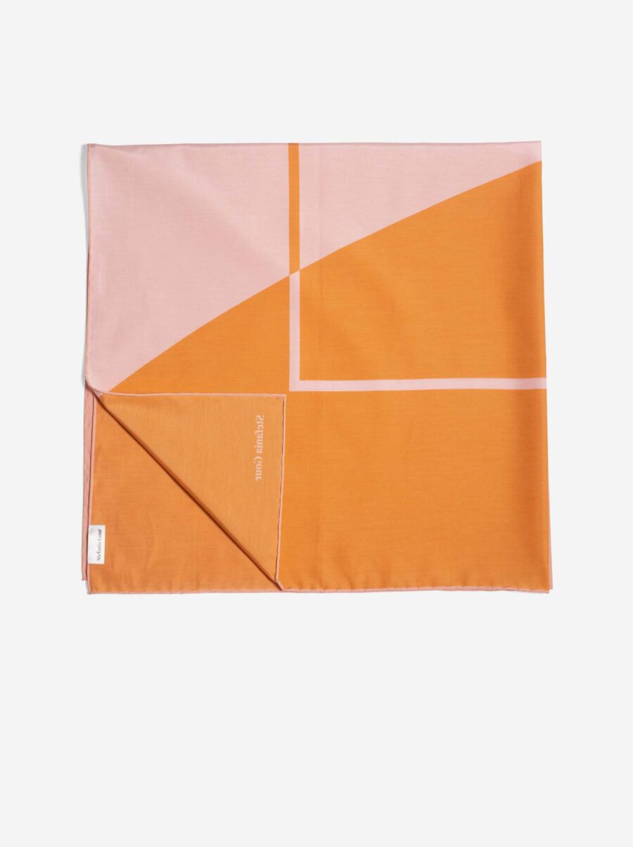 Handkerchief-silk-orange-2